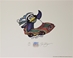 2009 Penguin #1 Numbered and Autographed By Sam Bass Print 11" X 14" - SB-PENGUIN109-P-T05