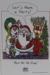 2012 Santa and Snowman #10 MINI Poster 11 " X 17" 2012 Santa and Snowman #10 MINI Poster 11 " X 17"