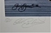 Autographed Dale Earnhardt "Black Cloud, Silver Lining" Numbered Sam Bass 28" X 22" Print w/ COA - SB-BLKCLOUDSLVLINEN-AUT-P-G08