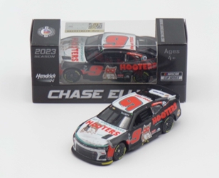 Chase Elliott 2023 Hooters Chicago Raced Version 1:64 Nascar Diecast Chase Elliott, Nascar Diecast, 2023 Nascar Diecast, 1:64 Scale Diecast,