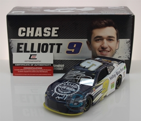 Chase Elliott Autographed 2019 Kelly Blue Book 1:24 Nascar Diecast Chase Elliott Nascar Diecast,2019 Nascar Diecast,1:24 Scale Diecast,pre order diecast, Autographed