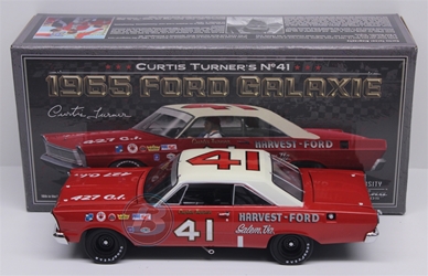 Curtis Turner #41 Harvest-Ford 1965 Ford Galaxie 1:24 University of Racing Nascar Diecast Curtis Turner nascar diecast, diecast collectibles, nascar collectibles, nascar apparel, diecast cars, die-cast, racing collectibles, nascar die cast, lionel nascar, lionel diecast, action diecast, university of racing diecast, nhra diecast, nhra die cast, racing collectibles, historical diecast, nascar hat, nascar jacket, nascar shirt,historical racing die cast