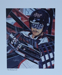 Dale Earnhardt 1990 " The Winning Look " Mini Sam Bass 17.5" X 15" Print Sam Bass, Earnhardt Sr., Monster Energy Cup Series, Winston Cup,Poster, Champion,Dale Earnhardt 1990 " The Winning Look " Mini Sam Bass 17.5" X 15" Print