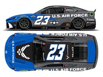 *Preorder* Bubba Wallace 2024 Air Force 1:24 Color Chrome Nascar Diecast Bubba Wallace, Nascar Diecast, 2024 Nascar Diecast, 1:24 Scale Diecast