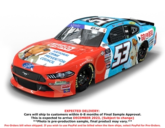 *Preorder* Joey Gase 2023 National Crime Prevention Council 1:64 Nascar Diecast Joey Gase, Nascar Diecast, 2023 Nascar Diecast, 1:64 Scale Diecast,