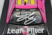 Justin Haley Autographed 2022 Leaf Filter Pink 1:24 Nascar Diecast - C312223LEPJQ-AUT
