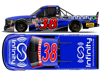 *Preorder* Layne Riggs 2024 Infinity Communications Group Truck Series 1:24 Nascar Diecast - Truck Series Layne Riggs, Nascar Diecast, 2024 Nascar Diecast, 1:24 Scale Diecast
