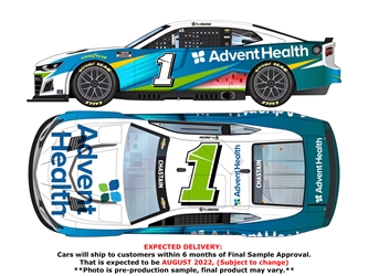 *Preorder* Ross Chastain 2022 Advent Health 1:64 Nascar Diecast Ross Chastain, Nascar Diecast, 2022 Nascar Diecast, 1:64 Scale Diecast,