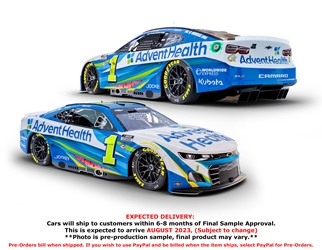 *Preorder* Ross Chastain 2023 AdventHealth 1:64 Nascar Diecast - FOIL NUMBER DIECAST Ross Chastain, Nascar Diecast, 2023 Nascar Diecast, 1:64 Scale Diecast,